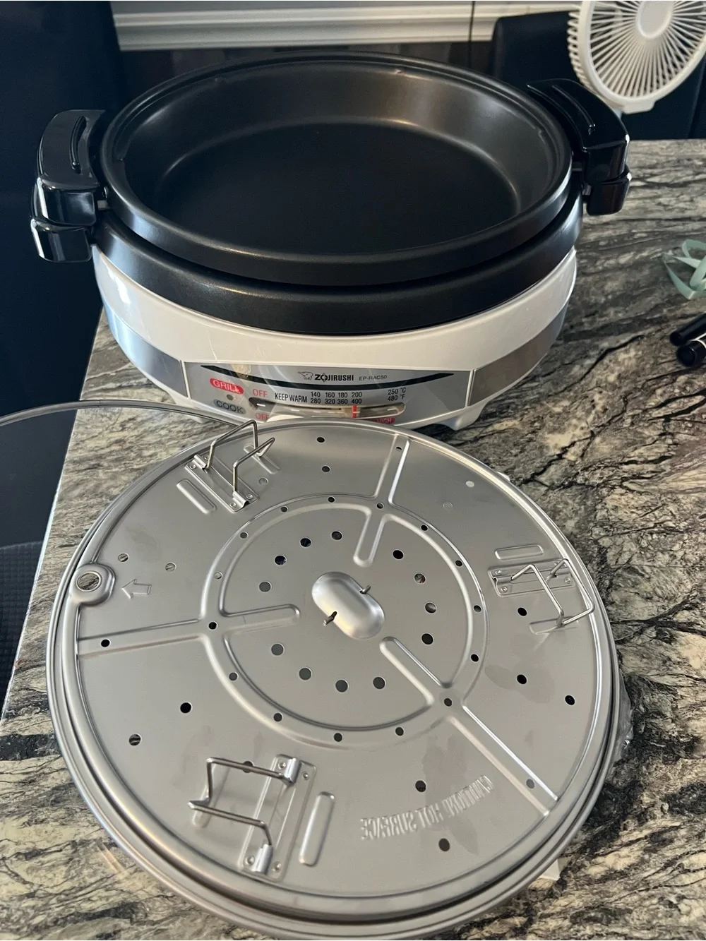 Cooking appliance control panel